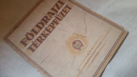 Földrajzi térképfüzet 1953 - térkép