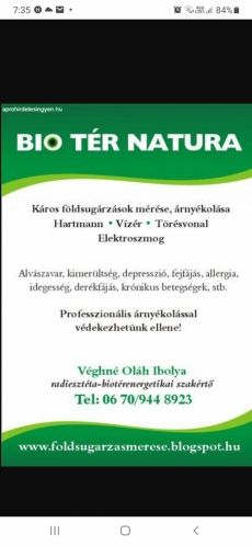 Földsugárzásmérés Radiesztézia