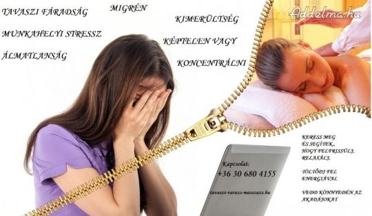 Frissülj fel masszázzsal