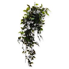 Függő műnövény kaspóval – 65 cm dekoratív zöld lógó