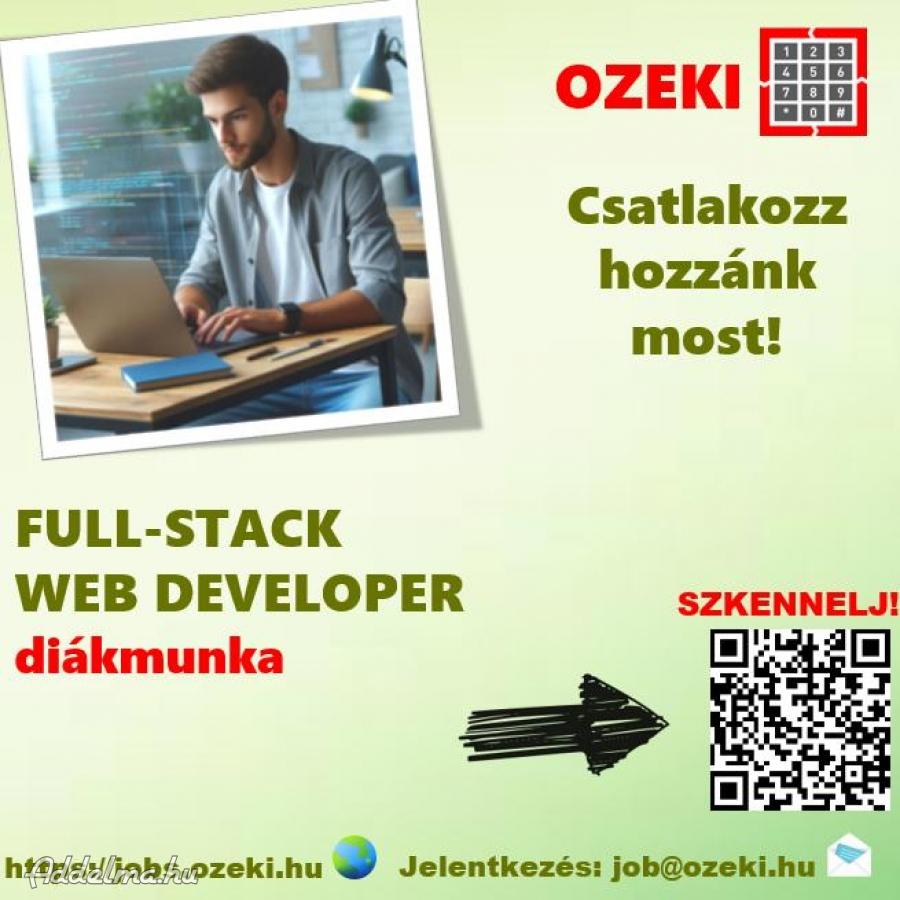 Full Stack developer – Dolgozz ősztől az Ozekinél