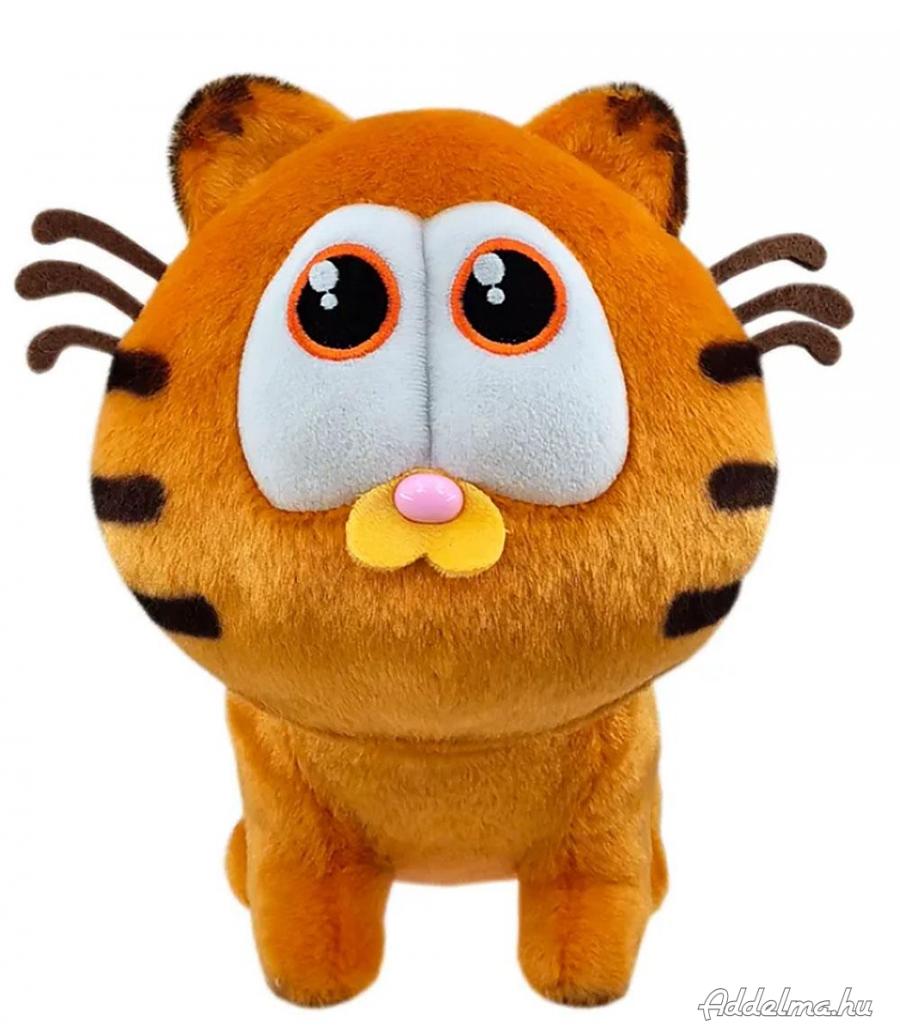 Garfield nagy szemű cica plüss 20 cm