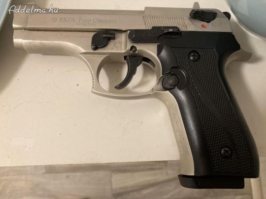 GÁZPISZTOLY Ekol Firat Compact Nikkel 9mm