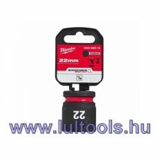 Gépi dugókulcs 1/2" 22 mm CrMo MILWAUKEE