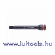 Gépi dugókulcs toldószár 1/2" 150 mm CrMo MILWAUKEE