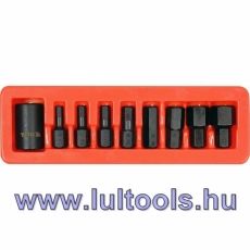 Gépi imbusz bit készlet 9 részes 1/2" 6-19 mm krova