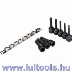 Gépi torx készlet 1/2" T30-T80 Richmann Exclusive