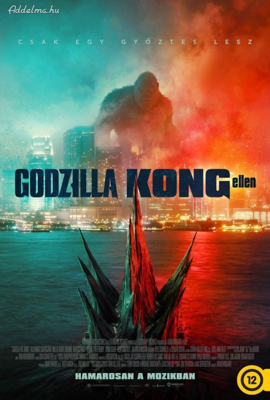 Godzilla Kong ellen film mozi plakát poszter