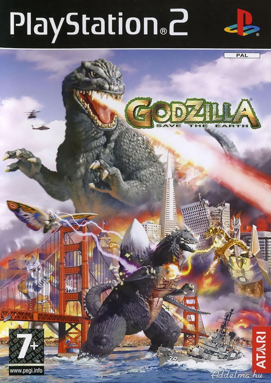 Godzilla - Save the Earth Ps2 játék PAL