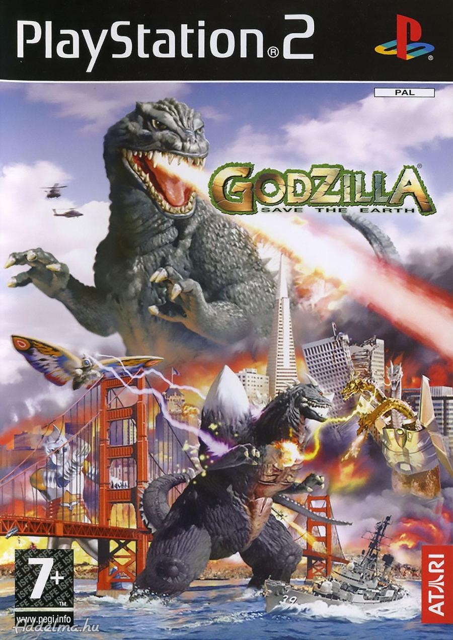 Godzilla - Save the Earth Ps2 játék PAL