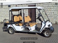 Golfkocsi elektromos 6-szem vagy 4+plató Rendszámos Birdie típus