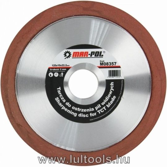Gyémánt élező korong 125x10x22.2mm