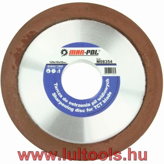 Gyémánt élező korong 125x10x32mm