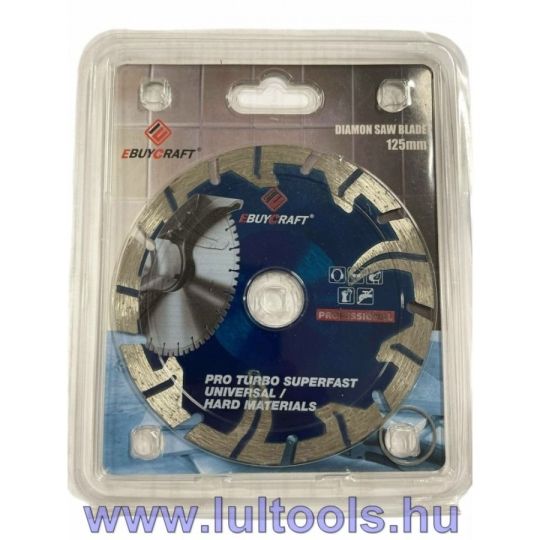 Gyémánt vágókorong, univerzális 125mm LULTOOLS