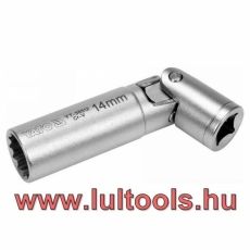 Gyertyakulcs csuklós csatlakozóval 3/8" 10 mm / 88 mm CrV YATO