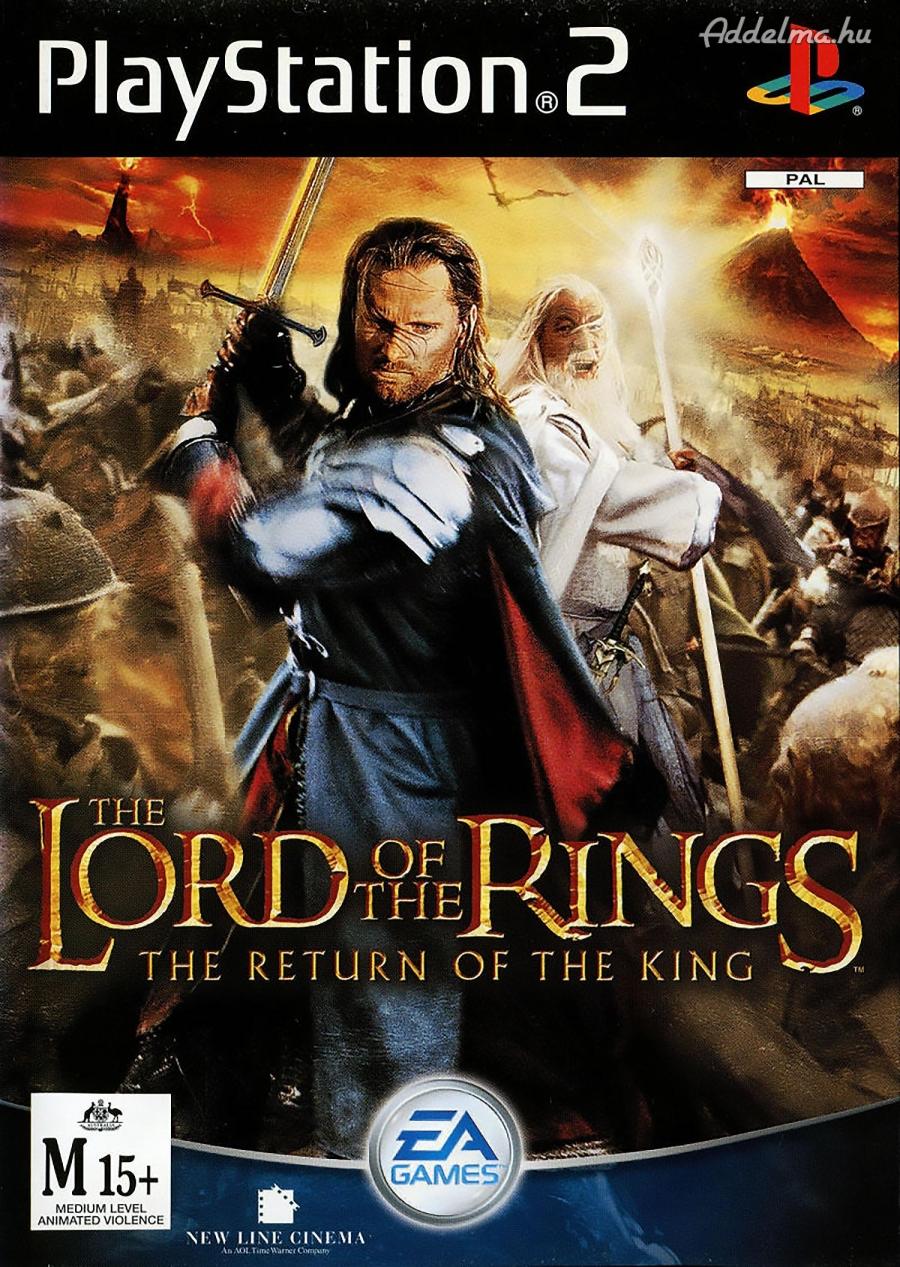 Gyűrűk ura The Lord of the rings The Return of the King Ps2 játék