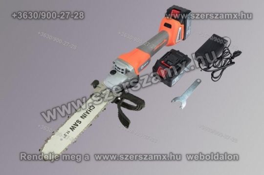 Haina Akkús Láncfűrész és Sarokcsiszoló 25cm és 125mm