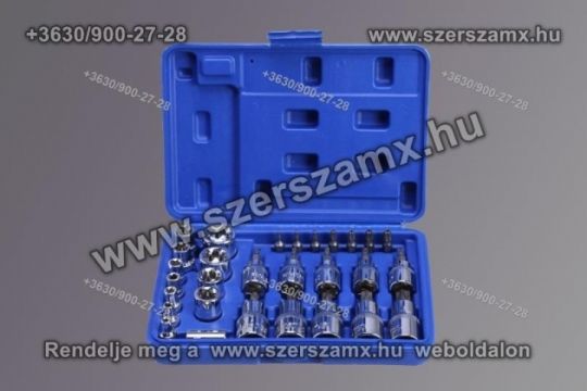 Haina HA-0005 Belső / Külső Torx 34-részes készlet
