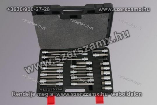 Haina HA-1318 Hosszitott Torx és Imbulsz Készlet 39-részes