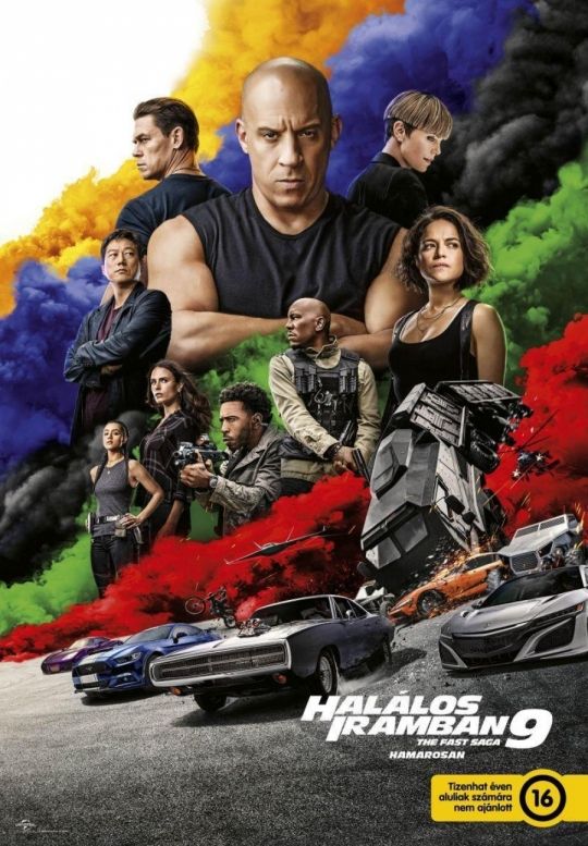 Halálos iramban 9 film mozi plakát poszter