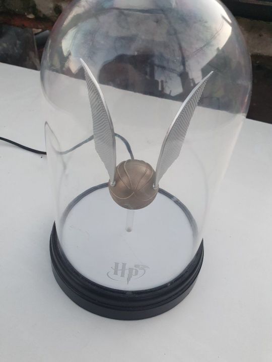Harry Potter Aranycikesz lámpa - USB, érintés-kapcsolós