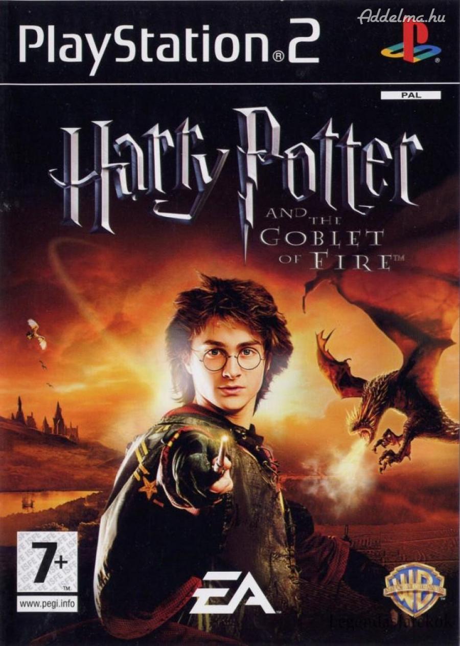 Harry Potter és a Tűz serlege Ps2 játék PAL