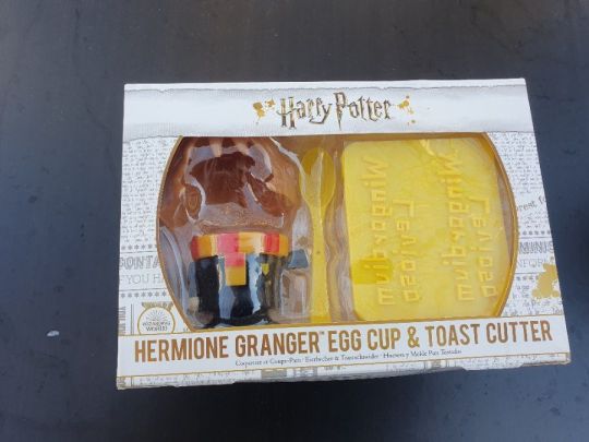 Harry Potter -Hermione Granger tojás, csésze, pirítós -reggeli