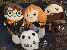 Harry Potter mesefigurás, plüss kulcstartók -új