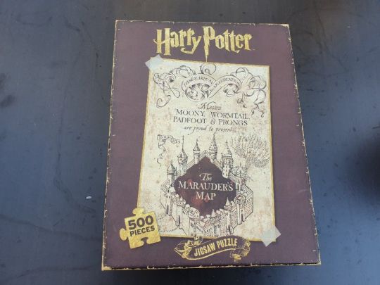 Harry Potter Puzzle Marauder's Map 500 db -Tekergők térképe