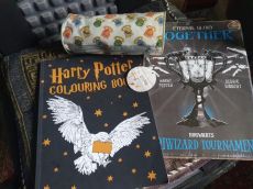 Harry Potter -színező + tolltartó, poszter-kép, kártya