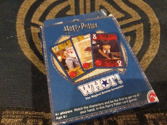 Harry Potter Whot kártya+Aquarius Memory Master kártya+Round