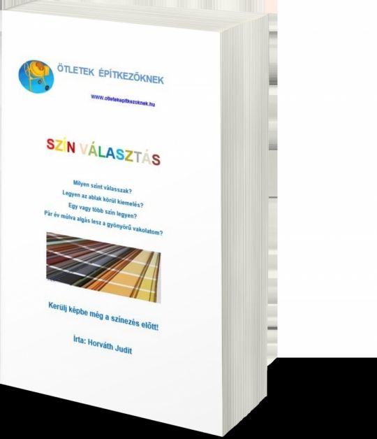 Ház szín választás e-book