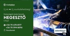 Hegesztő munkatársat keresünk