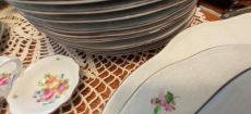 Herendi porcelán étkészlet VBG 1946 mintás 37db-os