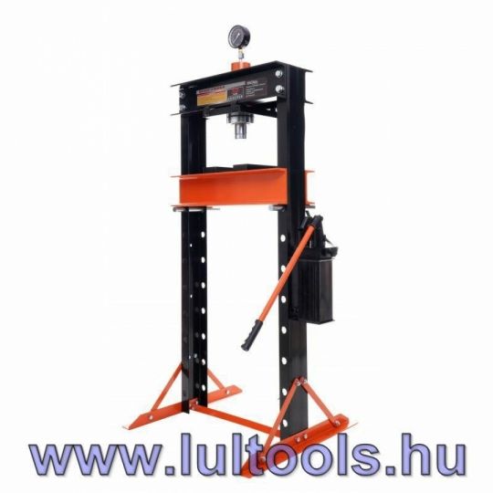Hidraulikus-pneumatikus prés 30T manométerrel