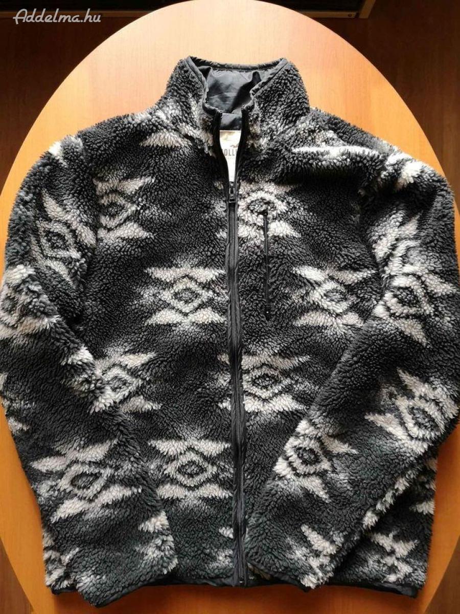 Hollister fleece kabát jacket L