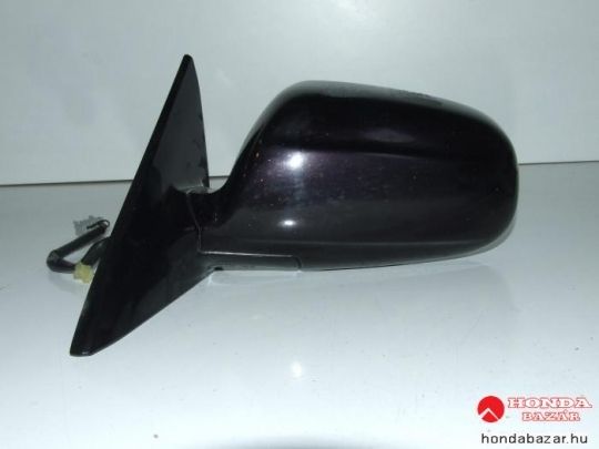 HONDA ACCORD FEKETE BAL OLDALI KÜLSŐ TÜKÖR.  1999-2001