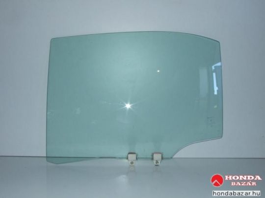 HONDA CIVIC BAL HÁTSÓ AJTÓÜVEG.  2001-2003