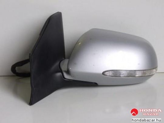 HONDA CIVIC EZÜST SZÍNŰ BAL OLDALI KÜLSŐ TÜKÖR.  2004-2005