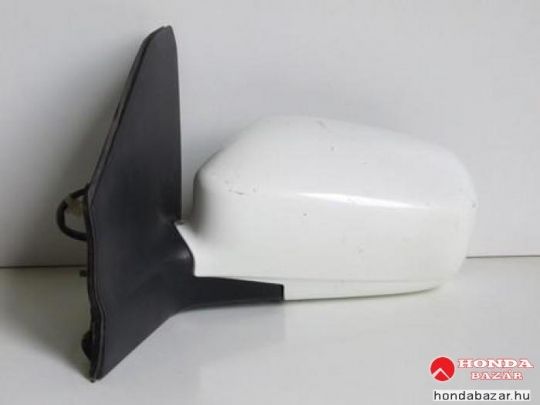 HONDA CIVIC FEHÉR SZÍNŰ BAL OLDALI KÜLSŐ TÜKÖR.  2001-2003