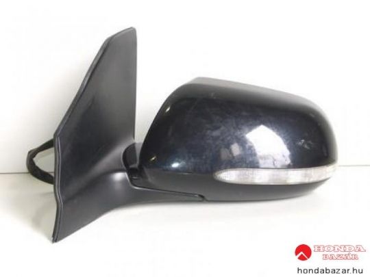 HONDA CIVIC FEKETE SZÍNŰ BAL OLDALI KÜLSŐ TÜKÖR.  2004-2006