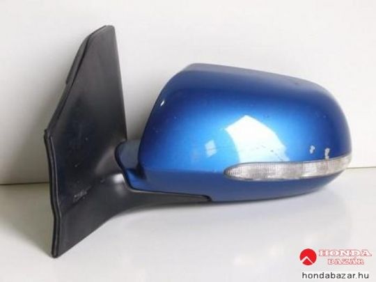 HONDA CIVIC KÉK SZÍNŰ BAL OLDALI KÜLSŐ TÜKÖR.  2004-2005