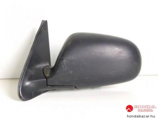 HONDA CIVIC NEM FÉNYEZETT FEKETE BAL OLDALI KÜLSŐ TÜKÖR.  1997-2001