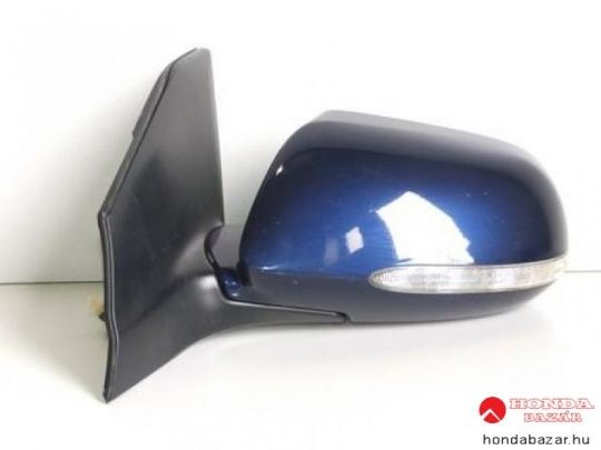 HONDA CIVIC SÖTÉTKÉK SZÍNŰ BAL OLDALI KÜLSŐ TÜKÖR.  2004-2005