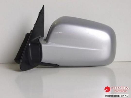 HONDA CR-V EZÜST SZÍNŰ BAL OLDALI KÜLSŐ TÜKÖR. (BEFORDÍTHATÓ)  2002-2004