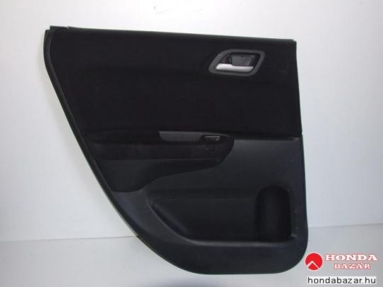 HONDA FR-V BAL HÁTSÓ FEKETE AJTÓKÁRPIT.  2005-2006