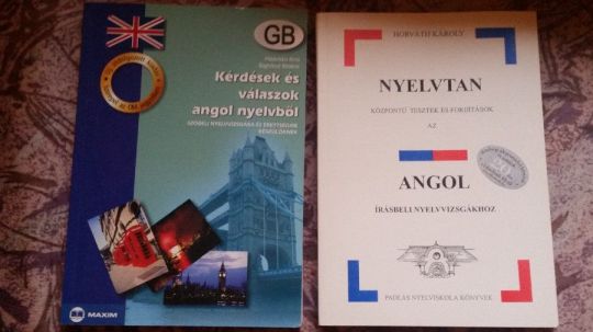 Horváth K: Angol tesztek, fordítások.Kérdések és válaszok angol