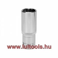 Hosszú dugókulcs 1/2" 22 mm 12 szögletű YATO