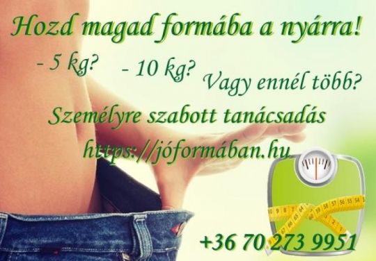 Hozd magad formába a nyárra!