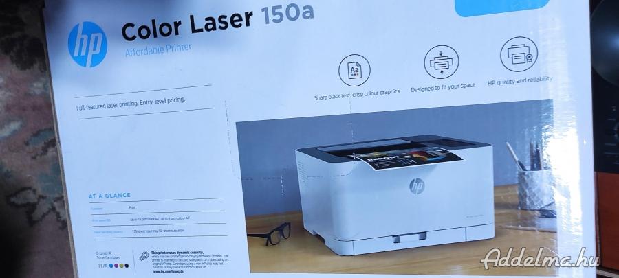 HP Color Laser 150A yomtató reklámáron.